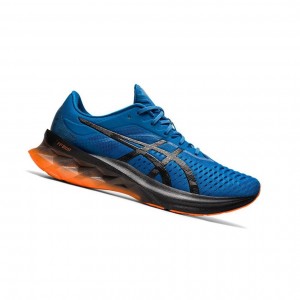 Blue Men's Asics NOVABLAST Running Shoes | 251-JDRXZY