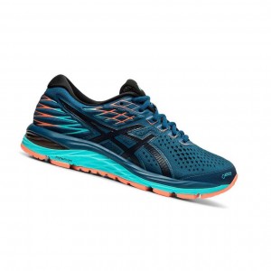Blue Women's Asics GEL-CUMULUS 21 GT-X Running Shoes | 275-BIJZHR