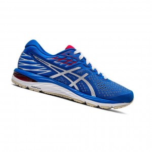 Blue Women's Asics GEL-CUMULUS 21 Retro Tokyo Running Shoes | 478-SEYDJA