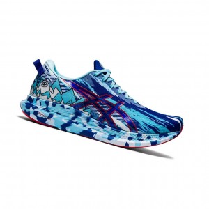Blue / Ocean Decay Men's Asics NOOSA TRI 13 Running Shoes | 348-MKQUXY