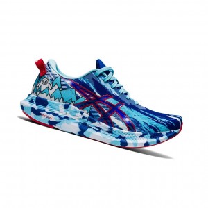 Blue / Ocean Decay Women's Asics NOOSA TRI 13 Running Shoes | 379-JGXNVB