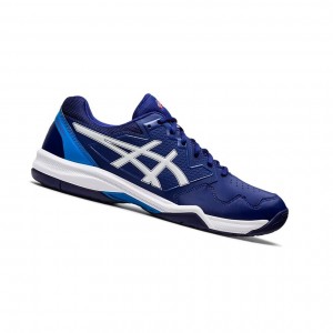 Blue / White Men's Asics GEL-DEDICATE 7 Tennis Shoes | 209-YNHBGL