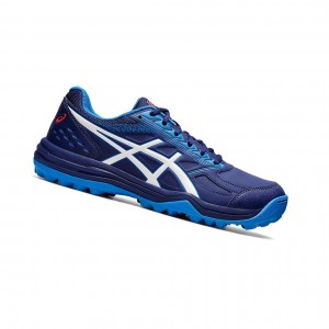 Blue / White Men's Asics GEL-LETHAL FIELD Sneakers | 698-XPZUAK