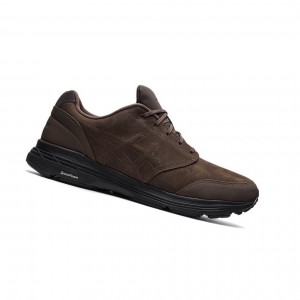 Brown Men's Asics GEL-ODYSSEY Running Shoes | 820-TAUMNX