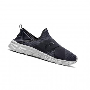 Carrier Grey / Carrier Grey Women's Asics QUANTUM LYTE SLIP-ON Sneakers | 685-MQHJXF
