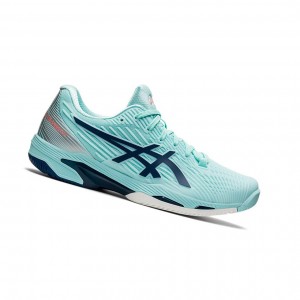 Clear Blue / Light Indigo Women's Asics SOLUTION SPEED FF 2 Tennis Shoes | 829-MECAIK