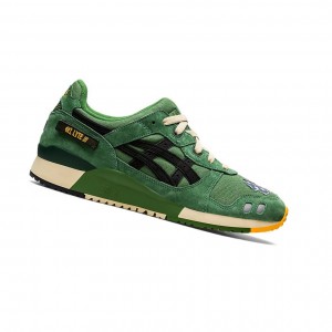 Courtyard / Black Men's Asics POLITICS X GEL-LYTE III OG Sneakers | 534-MGQXYZ