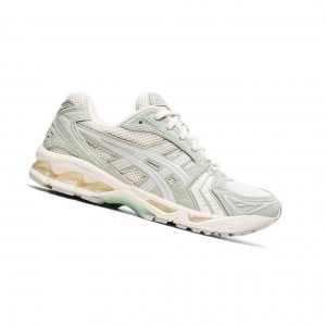 Cream Women's Asics GEL-KAYANO 14 Sneakers | 189-DYPLFC