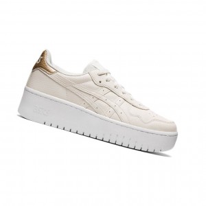 Cream Women's Asics JAPAN S PF Sneakers | 521-YXQHVB