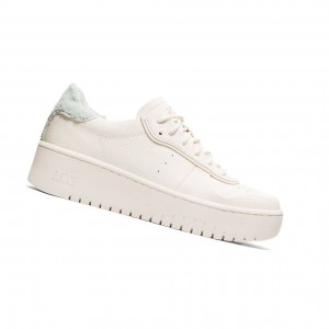 Cream Women's Asics JAPAN S RIN Sneakers | 308-UCGVFR