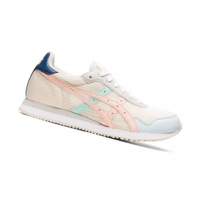 Cream / Breeze Women's Asics TIGER RUNNER Sneakers | 826-VIEGXB