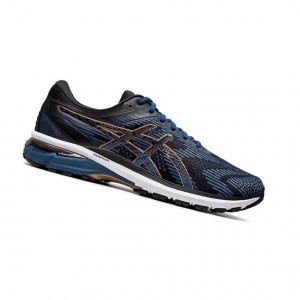 Dark Blue Men's Asics GT-2000 8 Running Shoes | 431-RIZUGY