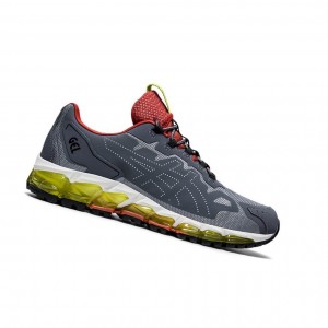 Dark Grey Men's Asics GEL-QUANTUM 360 6 Sneakers | 283-VZSAEH