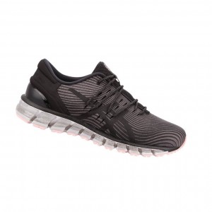 Dark Grey Women's Asics GEL-QUANTUM 360 4 Sneakers | 635-BCENYI