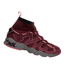 Dark Red Men's Asics GEL-MAI KNIT MT Sneakers | 713-GKWCHF
