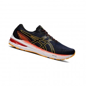 Deep Ocean / Amber Men's Asics GT-2000 10 Running Shoes | 081-CYISWD