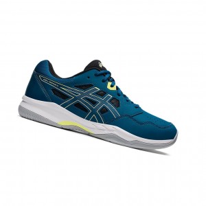 Deep Sea Teal / Glow Yellow Men's Asics GEL-RENMA Tennis Shoes | 568-RGYTIU