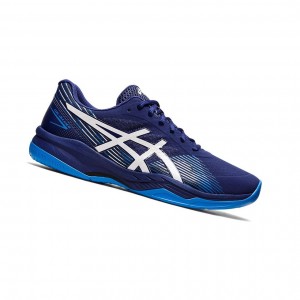 Dive Blue / White Men's Asics GEL-GAME 8 Tennis Shoes | 761-NRVSZL