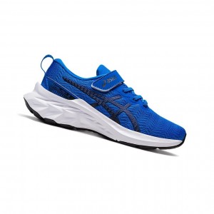 Electric Blue / Deep Ocean Kids' Asics NOVABLAST 2 PS Running Shoes | 039-PGZUET