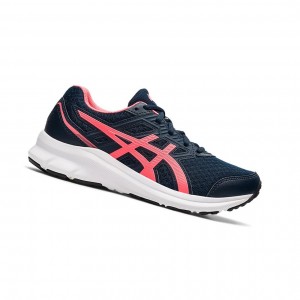 French Blue / Blazing Coral Kids' Asics JOLT 3 GS Running Shoes | 043-YCFUXZ