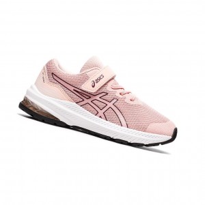 Frosted Rose / Deep Mars Kids' Asics GT-1000 11 PS Running Shoes | 708-PRDIQZ