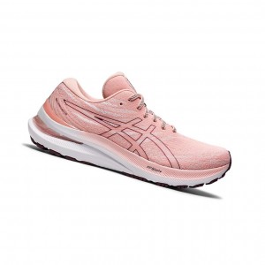 Frosted Rose / Deep Mars Women's Asics GEL-KAYANO 29 Running Shoes | 947-CMISPL