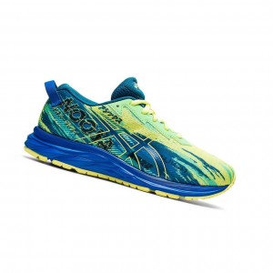 Glow Yellow / Glow Yellow Kids' Asics GEL-NOOSA TRI 13 GS Running Shoes | 256-PHGSZB
