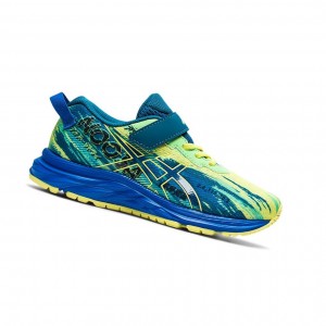 Glow Yellow / Glow Yellow Kids' Asics PRE NOOSA TRI 13 PS Running Shoes | 186-HDBFRO
