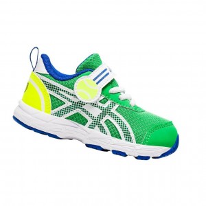 Green Kids' Asics CONTEND 6 TS SCHOOL YARD Running Shoes | 394-KTNDIE