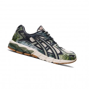Green Men's Asics GEL-KAYANO 5 KZN Sneakers | 376-FNISBZ