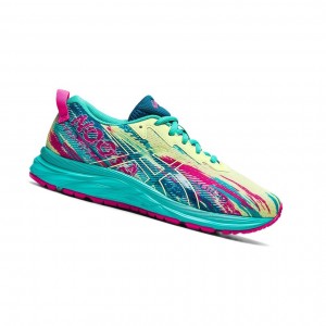 Green / Yellow / Red Kids' Asics GEL-NOOSA TRI 13 GS Running Shoes | 016-SCKQZM