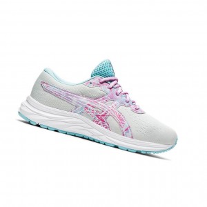 Grey Kids' Asics GEL-EXCITE 7 GS Running Shoes | 065-VREUJN