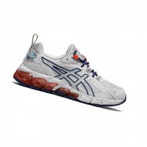 Grey Kids' Asics GEL-QUANTUM 180 6 GS Sneakers | 628-CVIELX