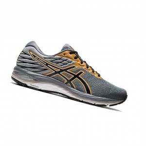 Grey Men's Asics GEL-CUMULUS 21 road Running Shoes | 792-GMNTQZ