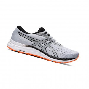 Grey Men's Asics GEL-EXCITE 7 Running Shoes | 802-UGVYEC