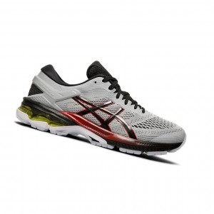 Grey Men's Asics GEL-KAYANO 26 Running Shoes | 248-NKYHWU