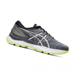 Grey Men's Asics GEL-NIMBUS 22 LITE-SHOW Running Shoes | 903-XAMLYF