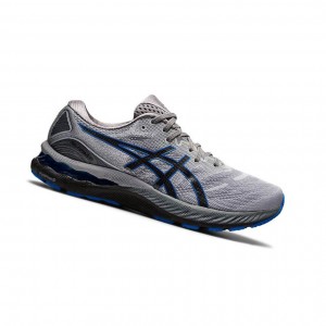 Grey Men's Asics GEL-NIMBUS 23 Running Shoes | 408-WPQMKX