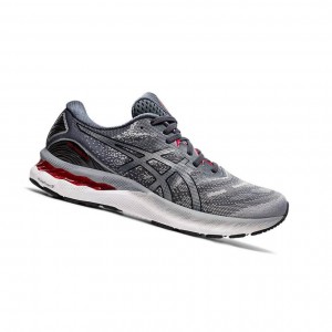 Grey Men's Asics GEL-NIMBUS 23 Running Shoes | 974-GYFVZS