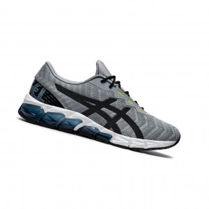 Grey Men's Asics GEL-QUANTUM 180 5 Sneakers | 085-UKXWDJ