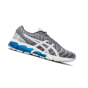 Grey Men's Asics GEL-QUANTUM 180 5 Sneakers | 196-XAINTF