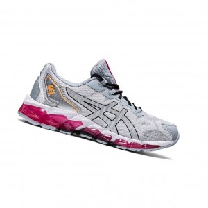 Grey Men's Asics GEL-QUANTUM 360 6 Sneakers | 409-OHXQNS