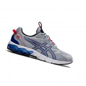 Grey Men's Asics GEL-QUANTUM 90 3 Sneakers | 675-PVGTNX