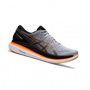 Grey Men's Asics GLIDERIDE 2 Running Shoes | 382-YXDTIW