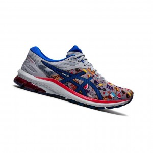 Grey Men's Asics GT-1000 10 Running Shoes | 231-NIBUOR