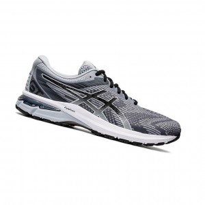 Grey Men's Asics GT-2000 8 Running Shoes | 035-FCQTHL