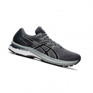 Grey Men's Asics GT-2000 Running Shoes | 725-TKGBLD