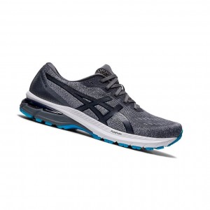 Grey Men's Asics GT-2000 Running Shoes | 834-LWCFQB