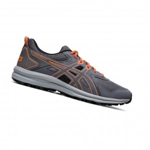 Grey Men's Asics versatile TRAIL SCOUT Trail Running Shoes | 702-KGVBOQ