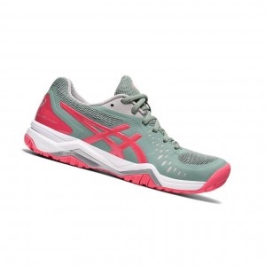 Grey Women's Asics GEL-CHALLENGER 12 Tennis Shoes | 720-MVLCBD